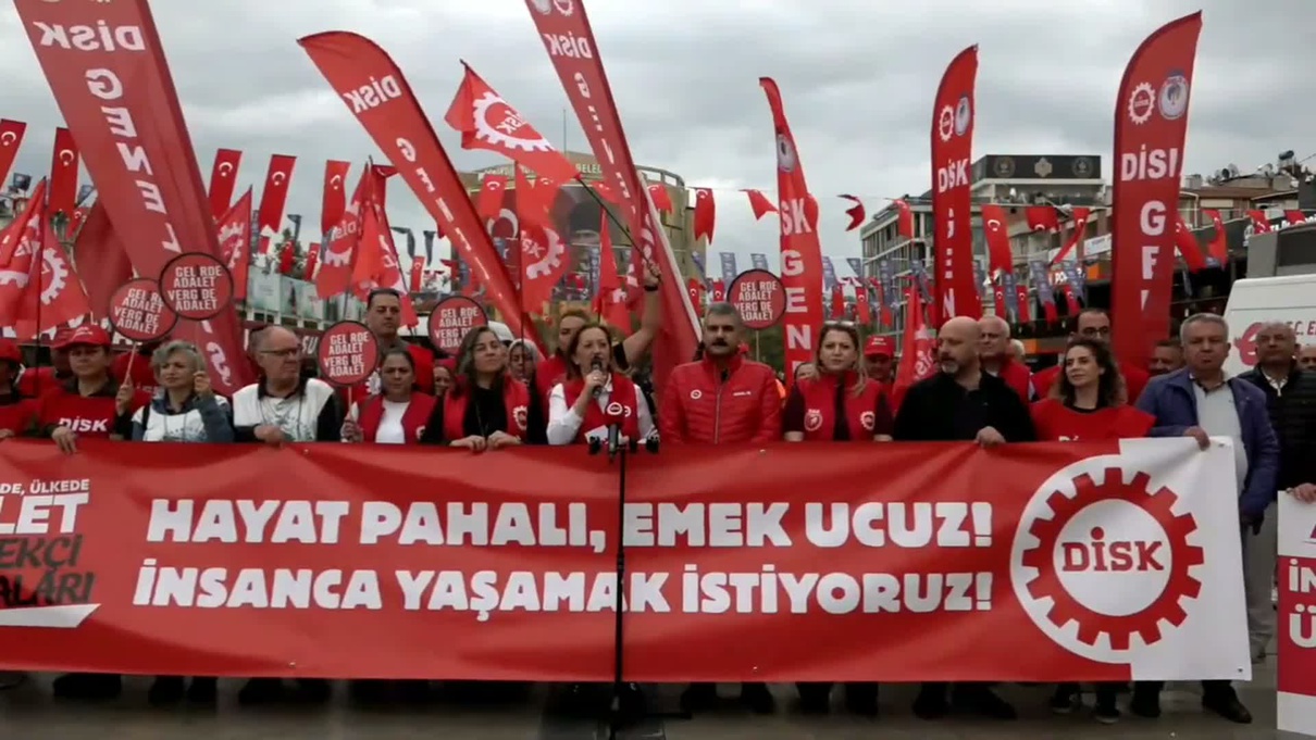 DİSK Başkanı Çerkezoğlu işçilerin 9 aylık kaybını 2 trilyon 254 milyar lira bildirdi